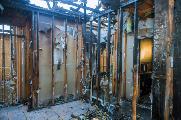 Professional Fire Damage Removal technician working in Cumings, TX